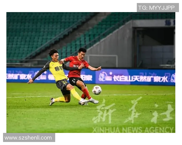 中超激战广州队迎战天津亚泰全力争胜展现球队实力与斗志